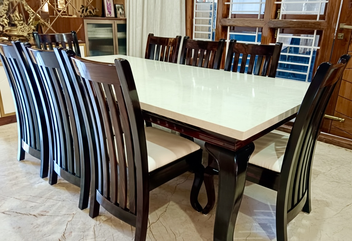 Elegant 8-Seater Dining Set